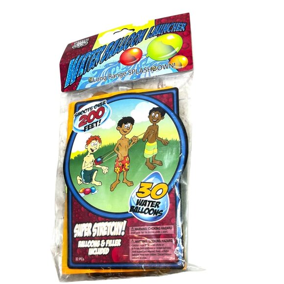 Water Balloon Launcher With 30 Water Balloons & Filler - Picture 1 of 5